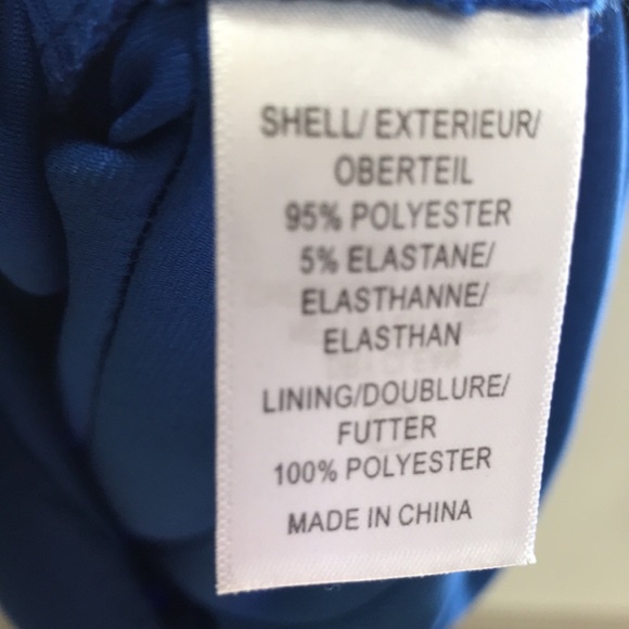 Andrianna Papell - Blue Dress - Size 8 - Picture 6 of 8